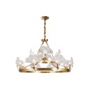 Loft Industry Modern - Lotus Rib Chandelier